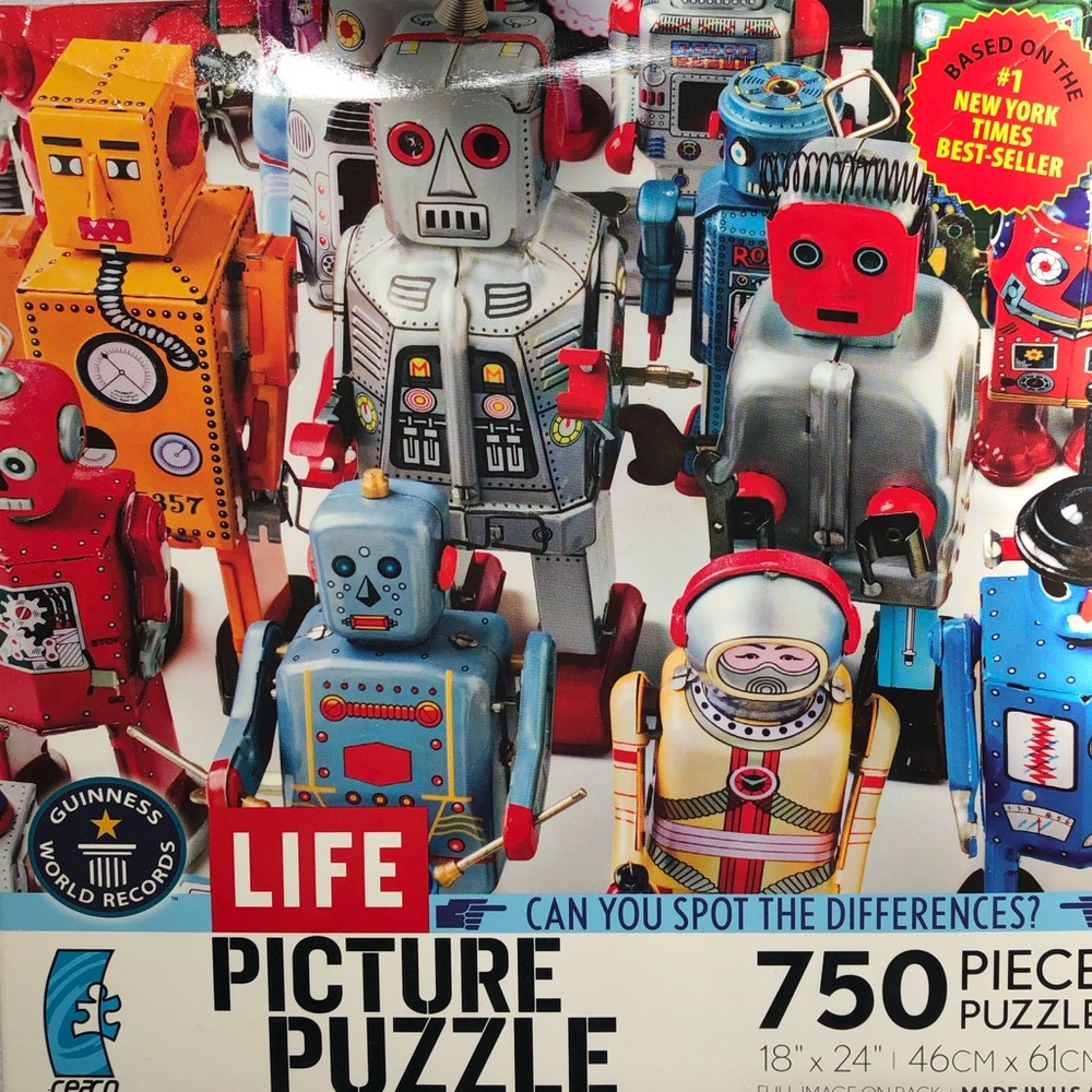 Ceaco Robots Puzzle NIB